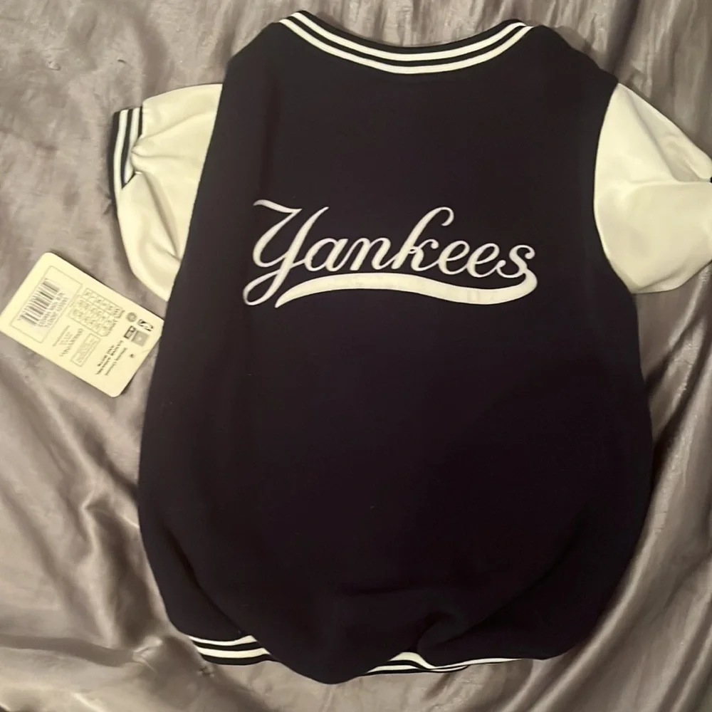 Dog Yankees Letter Jacket size LARGE Costume